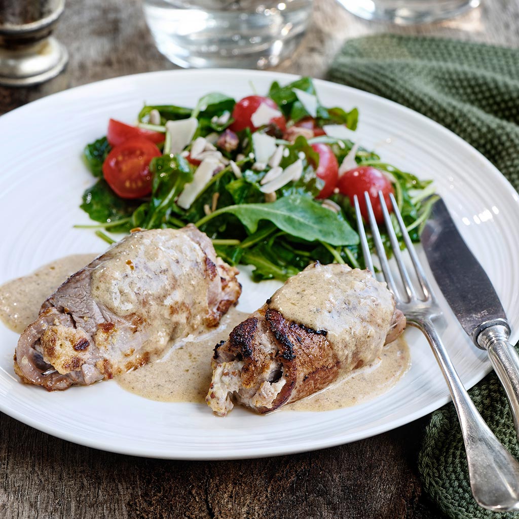 Kalbsröllchen mediterran