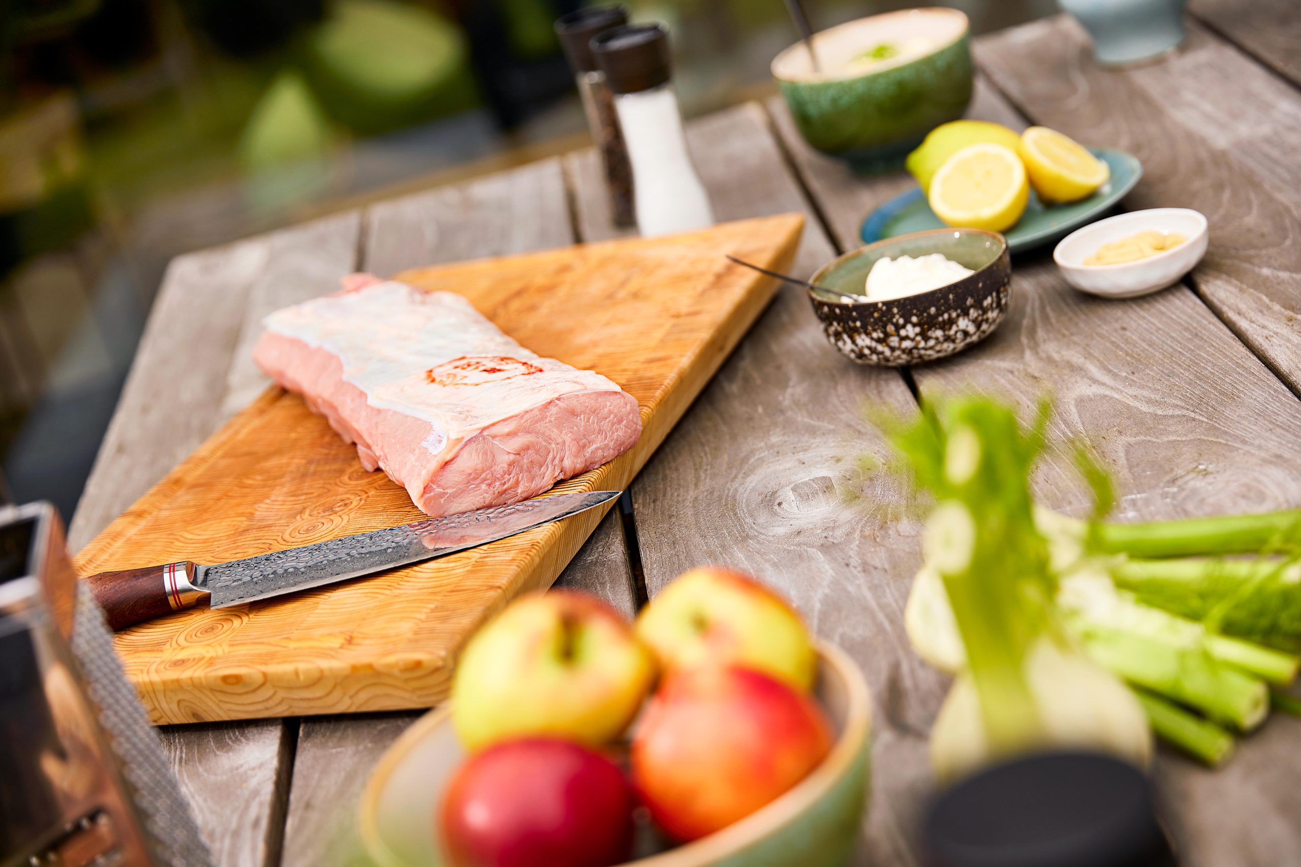 Kalbsrückensteak mit Gartengemüse - Kontrollgemeinschaft Deutsches ...